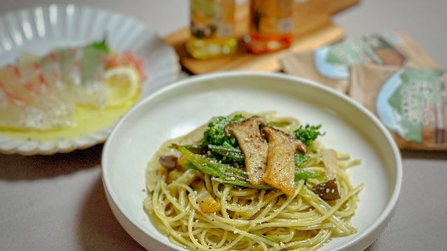 糸島葱香パスタ
